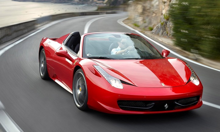 2011-2015 Ferrari 458 Spider 4.5