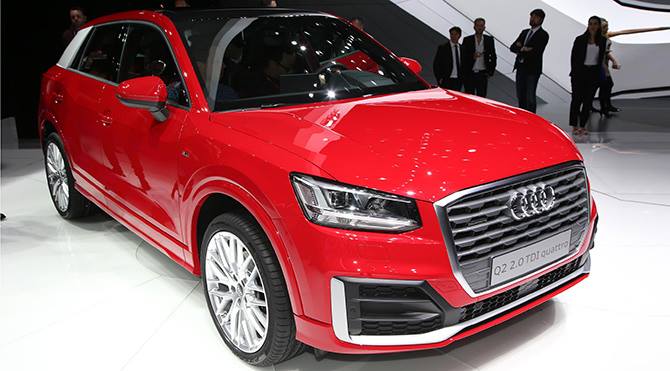 Audi Q2 Cenevre’de tanıtıldı