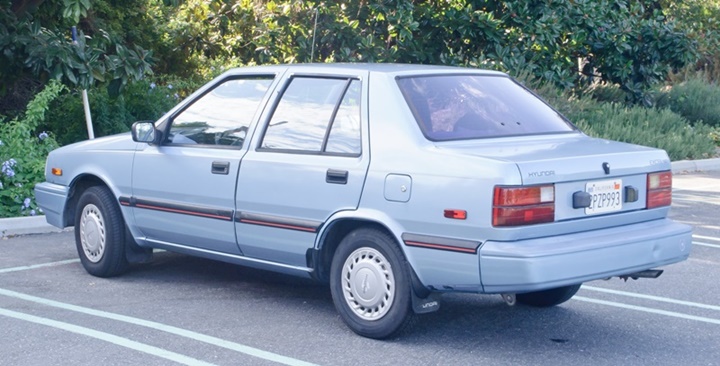 1986-1989 Hyundai Excel 1.5